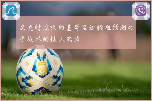 皮克特惊叹约基奇场边精准预测对手战术的惊人能力